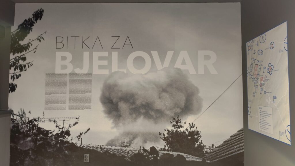 Bitka za Bjelovar - Eksplozija